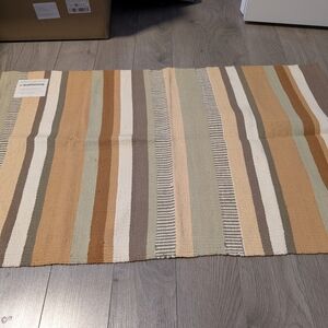 Simons Neutral Toned Striped Rug